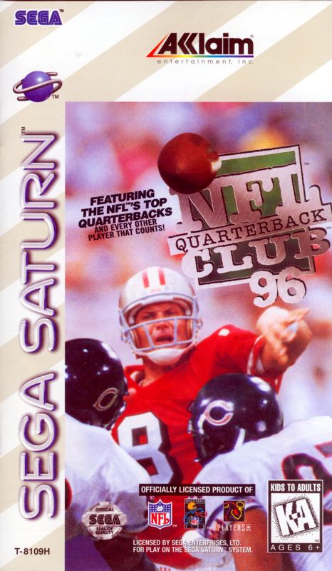 NFL Quarterback Club box art for Super Nintendo